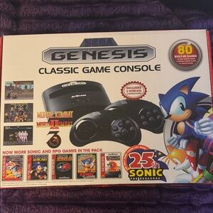 Genesis Classic Game Console - Black